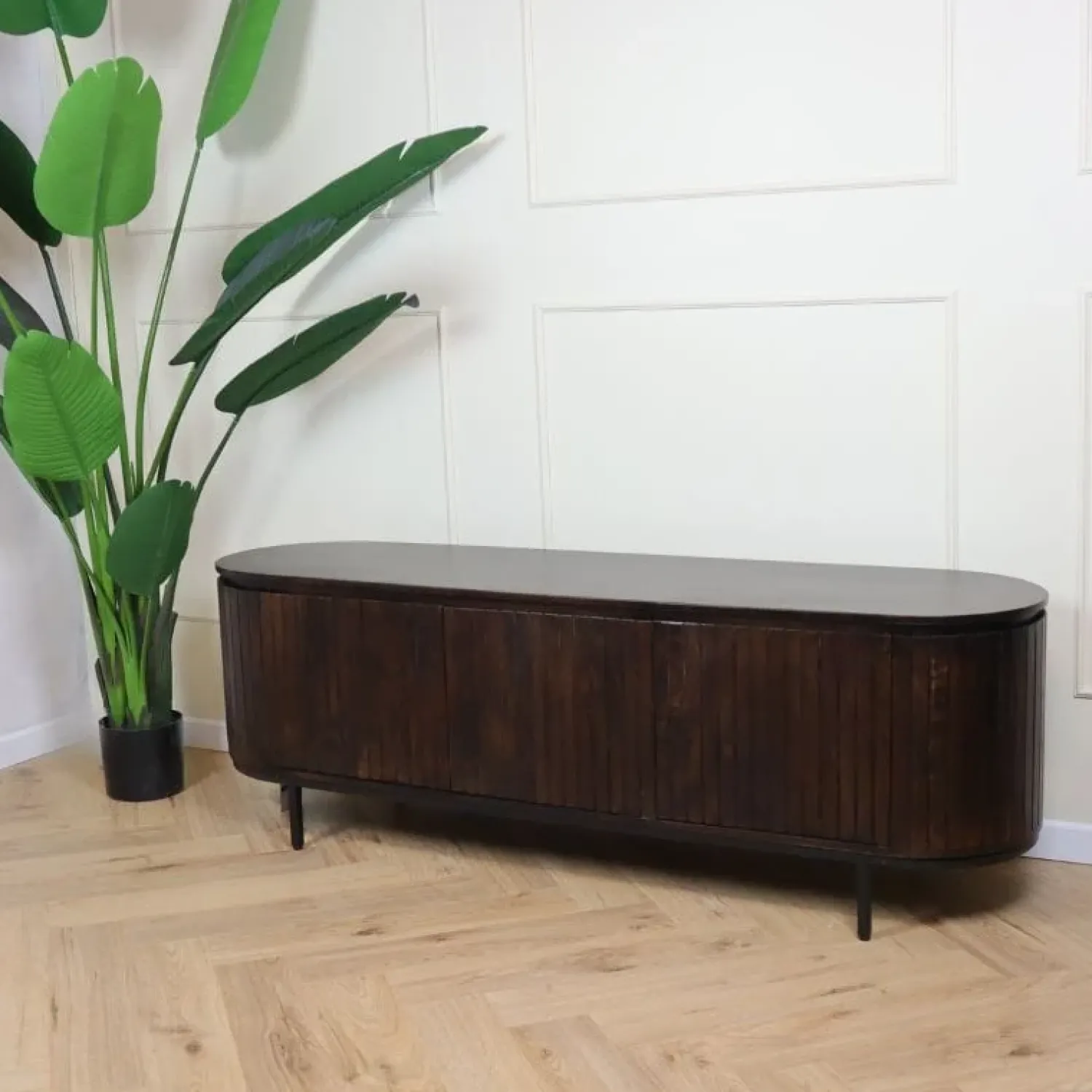 Livingfurn Industriele Kasten|Tv Meubels|Noor tv-meubel 170cm walnoot