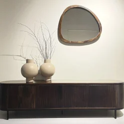 Livingfurn Industriele Kasten|Tv Meubels|Noor tv-meubel 170cm walnoot