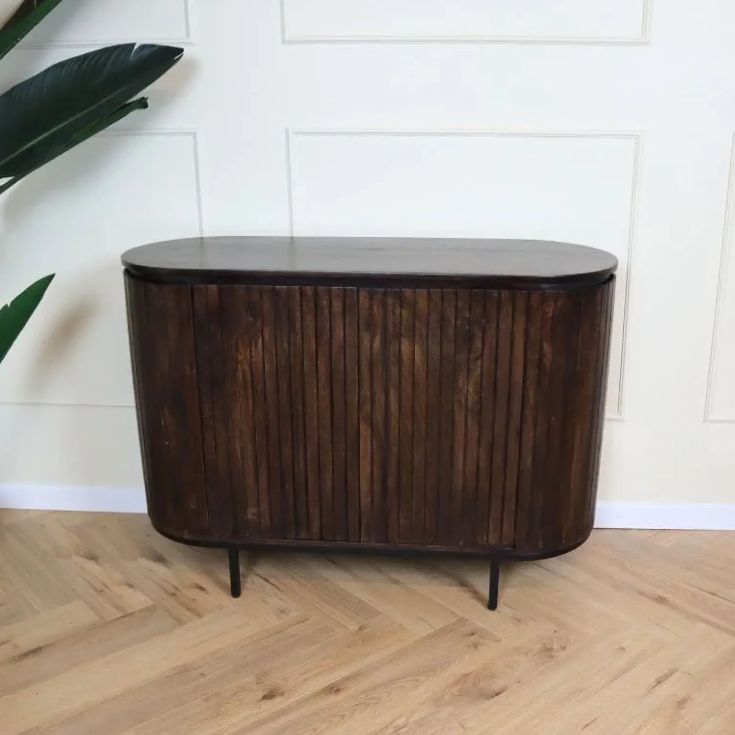 Livingfurn Wandkasten|Dressoirs|Noor wandkast 115cm walnoot