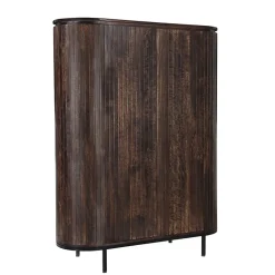 Livingfurn Wandkasten|Industriele Kasten|Noor wandkast 115 cm walnoot