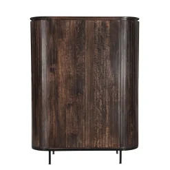 Livingfurn Wandkasten|Industriele Kasten|Noor wandkast 115 cm walnoot