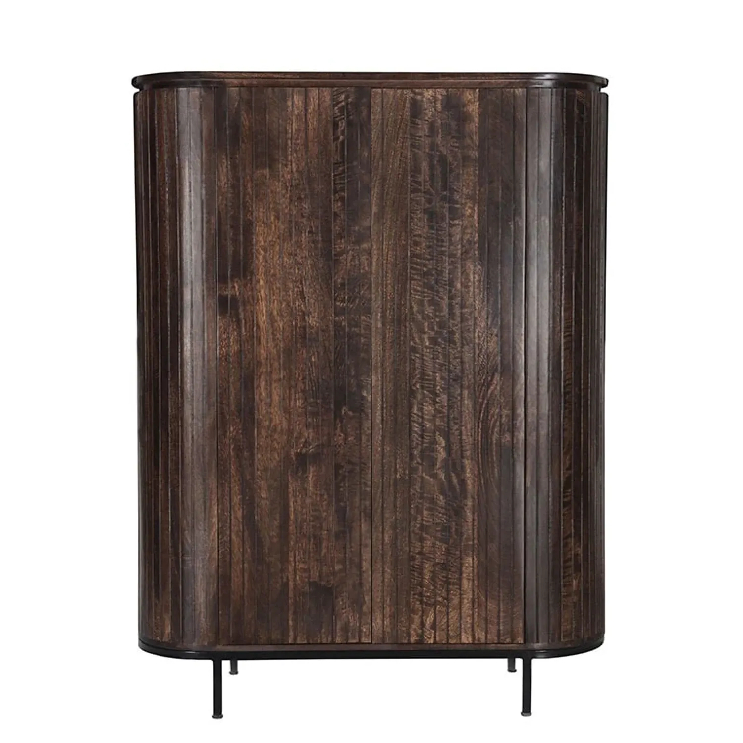 Livingfurn Wandkasten|Industriele Kasten|Noor wandkast 115 cm walnoot