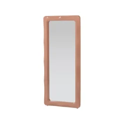 WOOOD Spiegels|Norea Passpiegel Hoogglans Oudroze 180cm