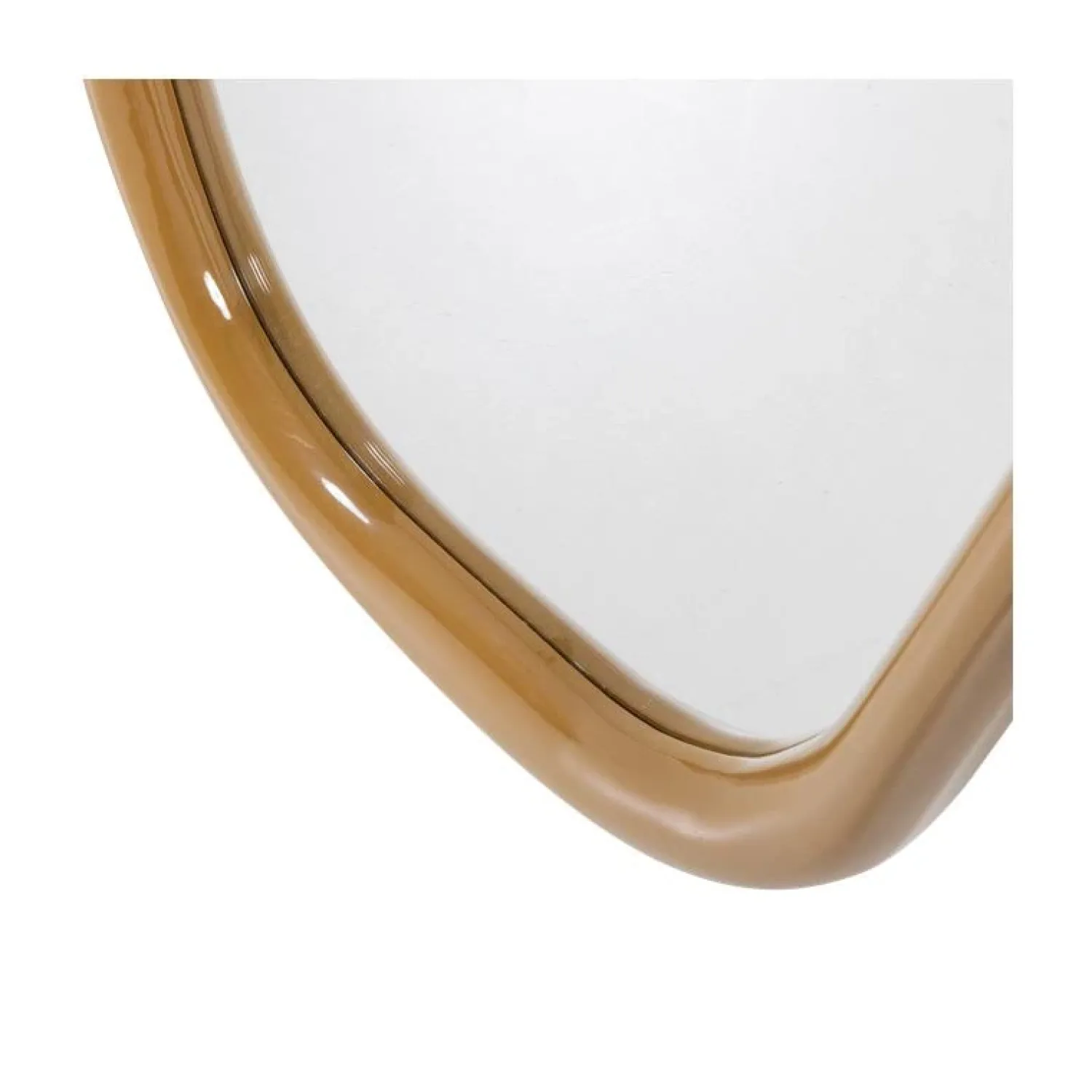 WOOOD Spiegels|Norea Spiegel Hoogglans Honinggeel 120cm