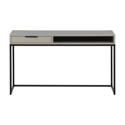 WOOOD Bureautafels|Nore Bureau Dennenhout Dust 130cm