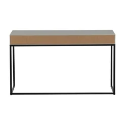 WOOOD Bureautafels|Nore Bureau Dennenhout Dust 130cm