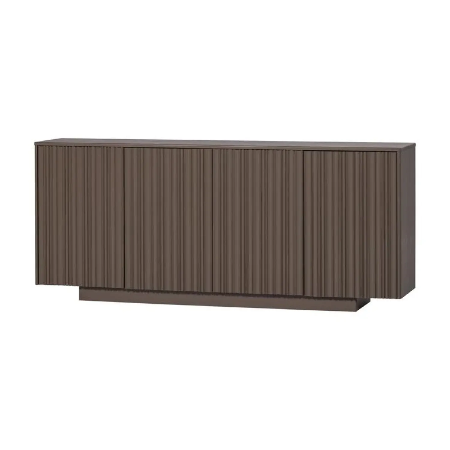 WOOOD Dressoirs|Industriele Kasten|Nova Dressoir Dennenhout Truffelbruin 200cm