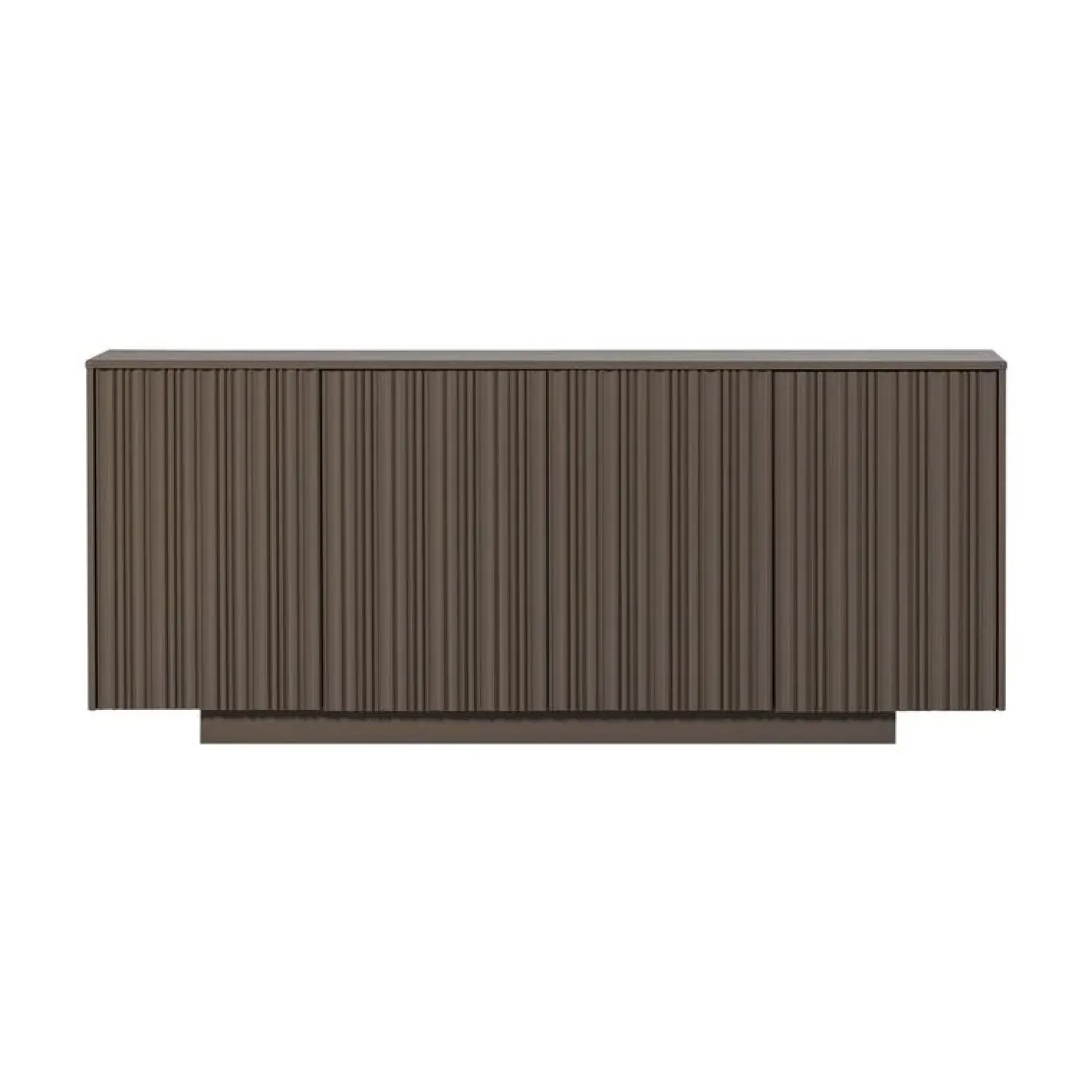 WOOOD Dressoirs|Industriele Kasten|Nova Dressoir Dennenhout Truffelbruin 200cm
