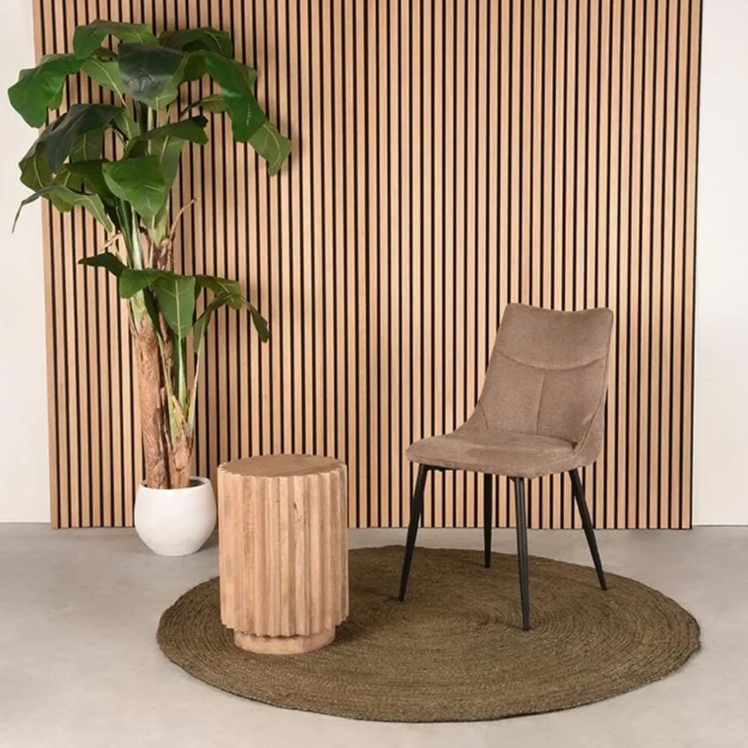 Label51 Bijzettafels|Novan Bijzettafel Naturel Mangohout