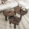 Kalfort Salontafels|Nova Salontafel S Koper / Glas 51cm (Showroommodel)