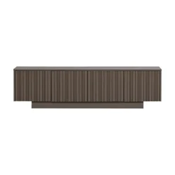 WOOOD Industriele Kasten|Tv Meubels|Nova TV Meubel 200cm Dennenhout Truffelbruin 200cm