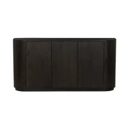 Livingfurn Dressoirs|Industriele Kasten|Novero Dressoir Espresso eiken 170cm