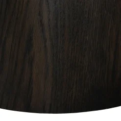 Livingfurn Eettafels|Novero Eettafel rond Espresso eiken 130cm