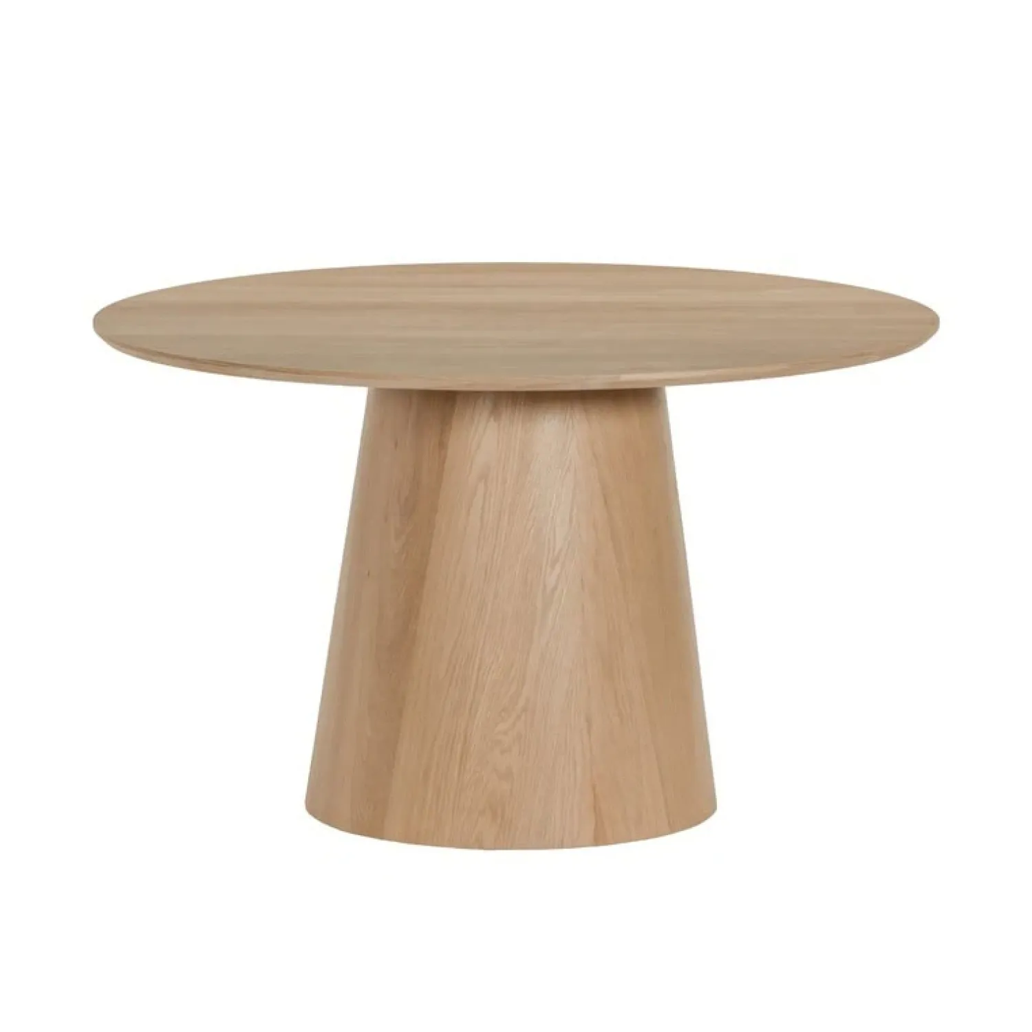 Livingfurn Eettafels|Novero Eettafel rond naturel eiken 130cm