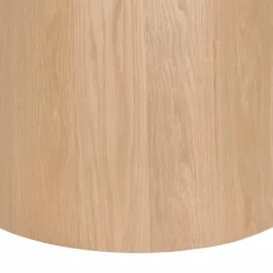 Livingfurn Eettafels|Novero Eettafel rond naturel eiken 130cm