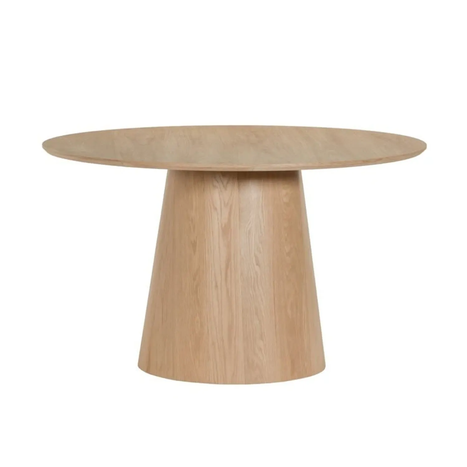Livingfurn Eettafels|Novero Eettafel rond naturel eiken 130cm
