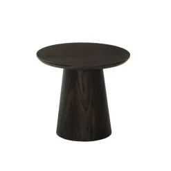 Livingfurn Salontafels|Novero Salontafel Espresso eiken 50cm rond