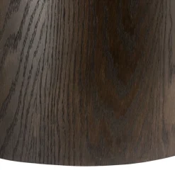 Livingfurn Salontafels|Novero Salontafel Espresso eiken Ovaal 120cm