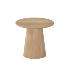 Livingfurn Salontafels|Novero Salontafel naturel eiken 50cm rond