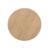Livingfurn Salontafels|Novero Salontafel naturel eiken 80cm rond
