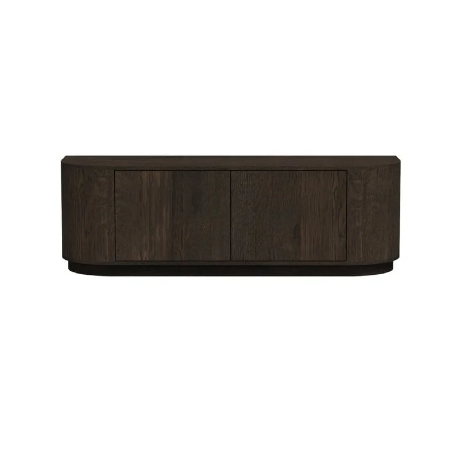 Livingfurn Industriele Kasten|Tv Meubels|Novero Tv meubel Espresso eiken 140cm