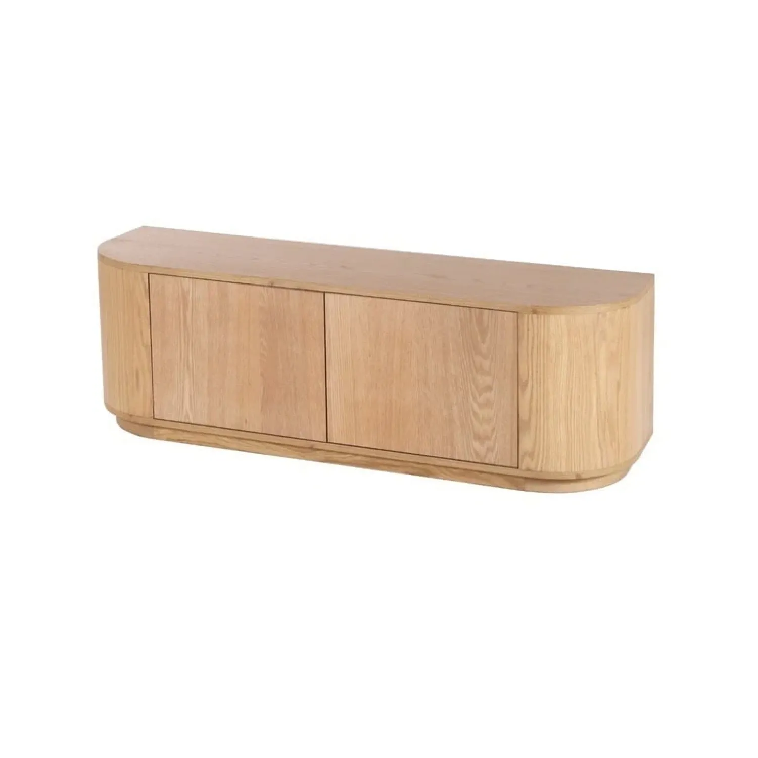 Livingfurn Industriele Kasten|Tv Meubels|Novero Tv meubel naturel eiken 140cm