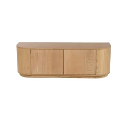 Livingfurn Industriele Kasten|Tv Meubels|Novero Tv meubel naturel eiken 140cm