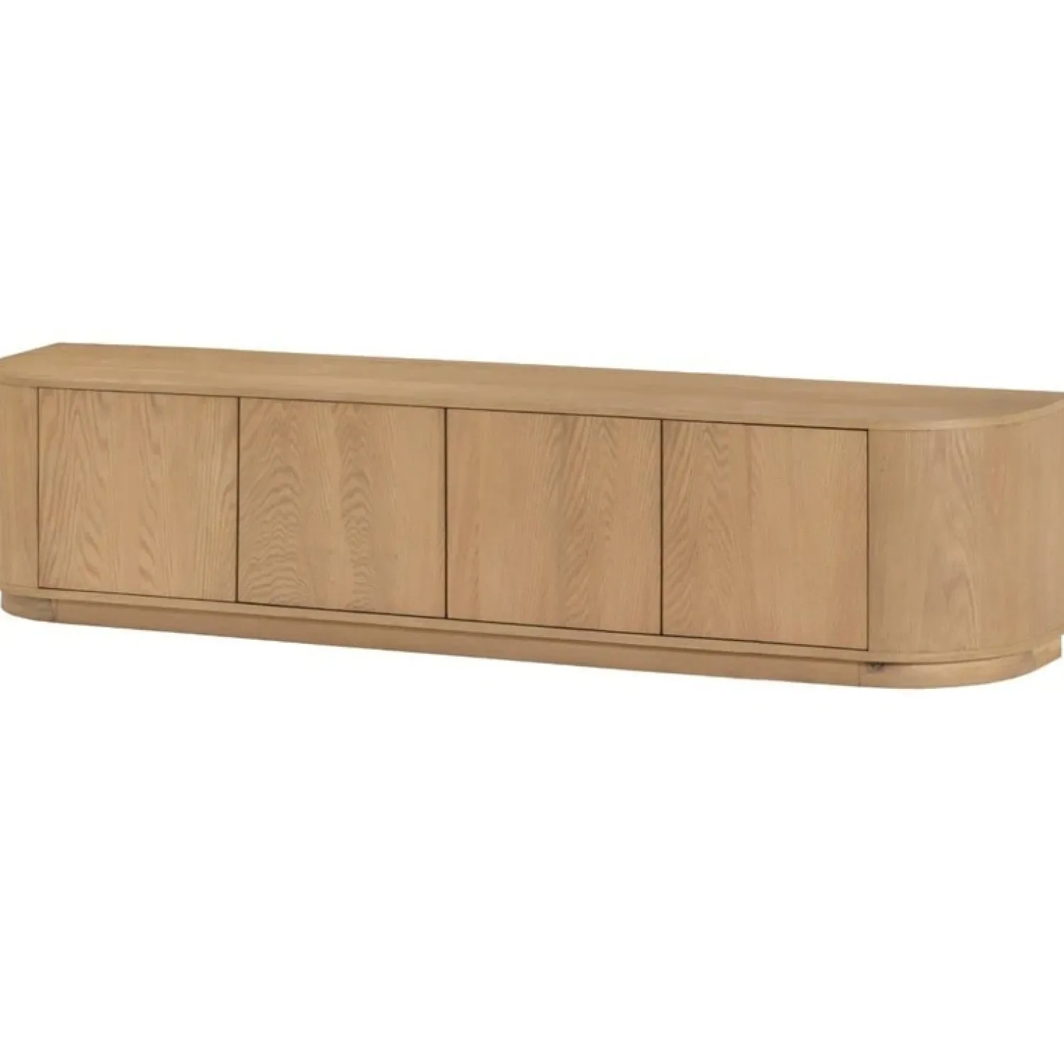 Livingfurn Industriele Kasten|Tv Meubels|Novero Tv meubel naturel eiken 220cm