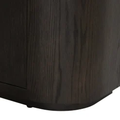 Livingfurn Vakkenkasten|Boekenkasten|Novero Vakkenkast Espresso eiken 145cm