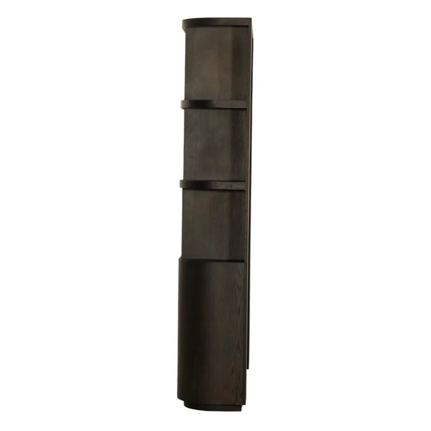 Livingfurn Vakkenkasten|Boekenkasten|Novero Vakkenkast Espresso eiken 145cm