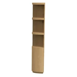 Livingfurn Vakkenkasten|Boekenkasten|Novero Vakkenkast naturel eiken 145cm