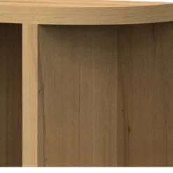 Livingfurn Vakkenkasten|Boekenkasten|Novero Vakkenkast naturel eiken 145cm