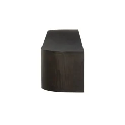 Livingfurn Industriele Kasten|Tv Meubels|Novero Zwevend Tv meubel Espresso eiken 220cm