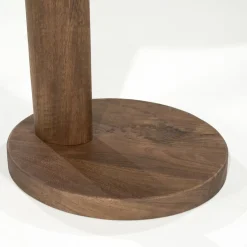 Eleonora Bijzettafels|Novia Bijzettafel Lichtbruin mangohout 50cm