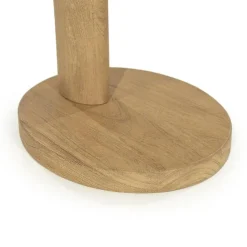 Eleonora Bijzettafels|Novia Bijzettafel Naturel mangohout 50cm