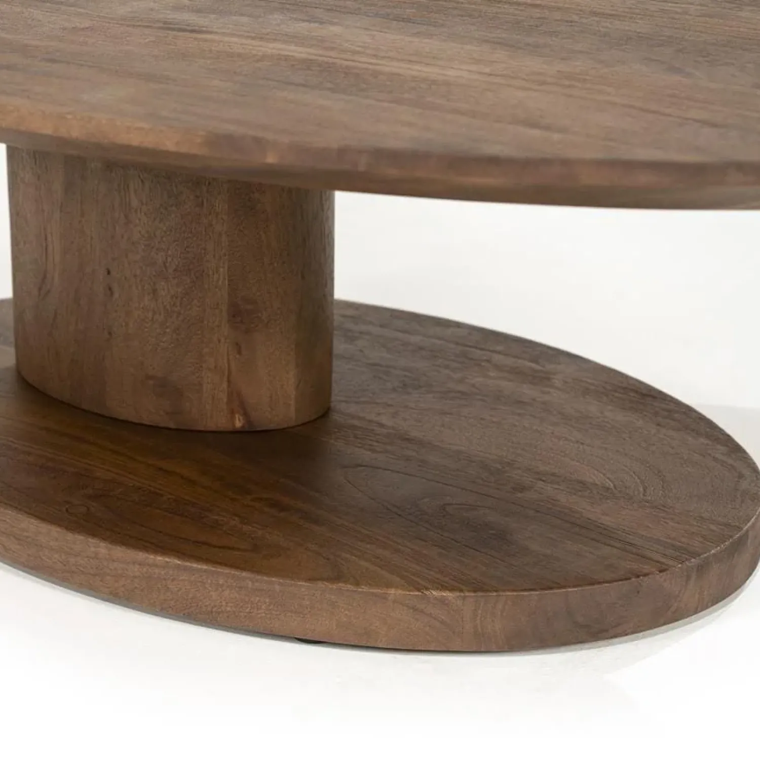Eleonora Salontafels|Novia Salontafel Lichtbruin mangohout 120cm