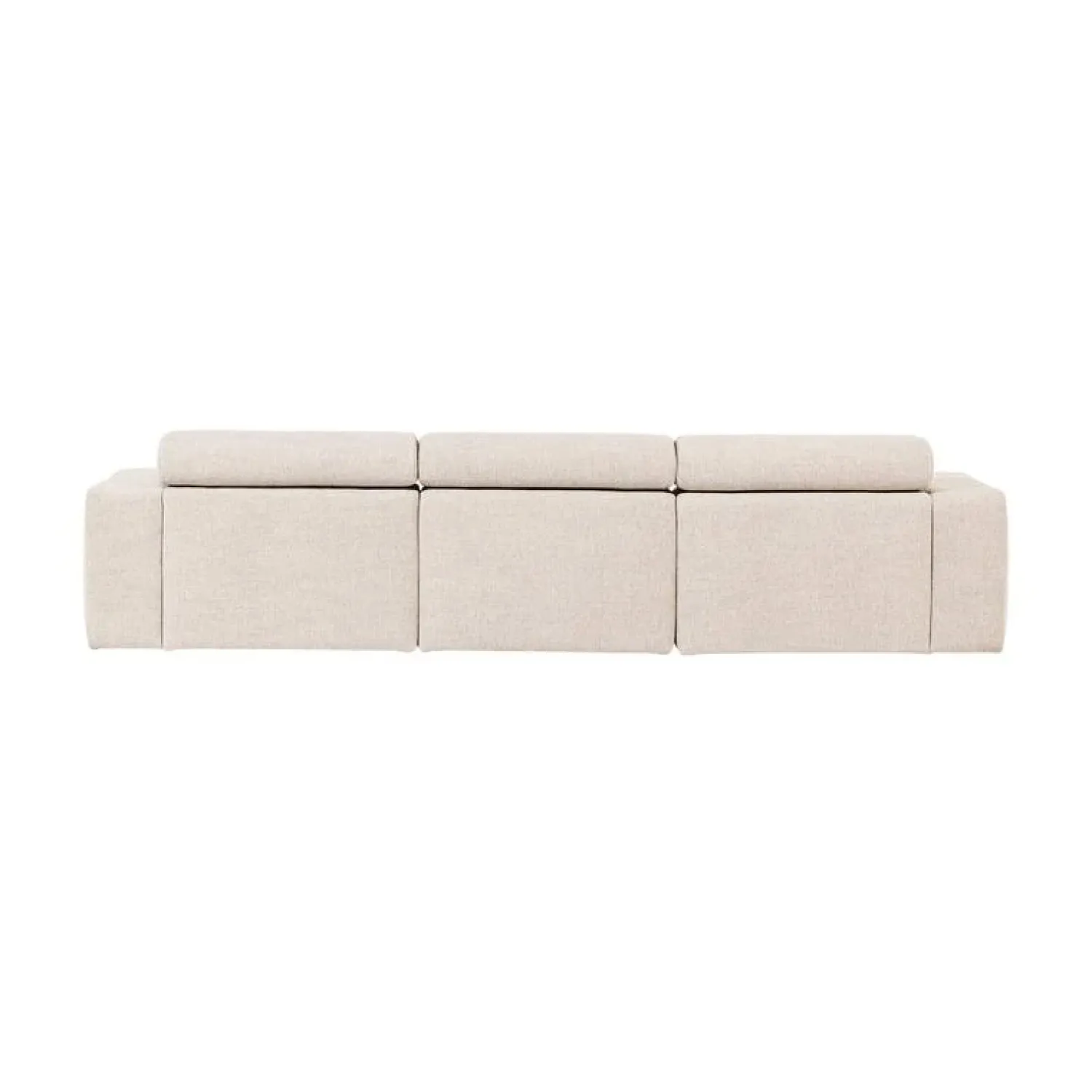 WOOOD Loungebanken|Novi Chaise Longue Bank Links Bouclé Naturel