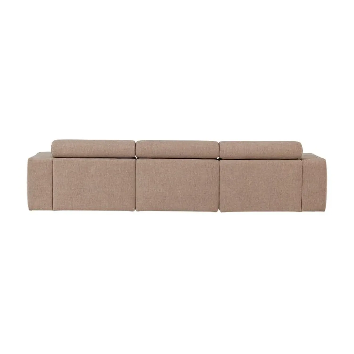 WOOOD Loungebanken|Novi Chaise Longue Bank Links Bouclé Taupe