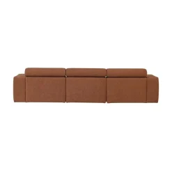 WOOOD Loungebanken|Novi Chaise Longue Bank Links Bouclé Terra