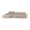 WOOOD Loungebanken|Novi Chaise Longue Bank Links Naturel Melange
