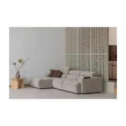 WOOOD Loungebanken|Novi Chaise Longue Bank Links Naturel Melange