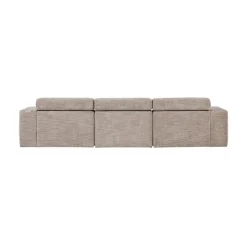 WOOOD Loungebanken|Novi Chaise Longue Bank Links Naturel Melange