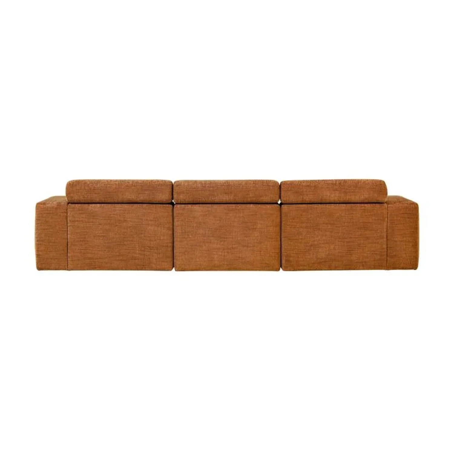 WOOOD Loungebanken|Novi Chaise Longue Bank Links Oranje Melange