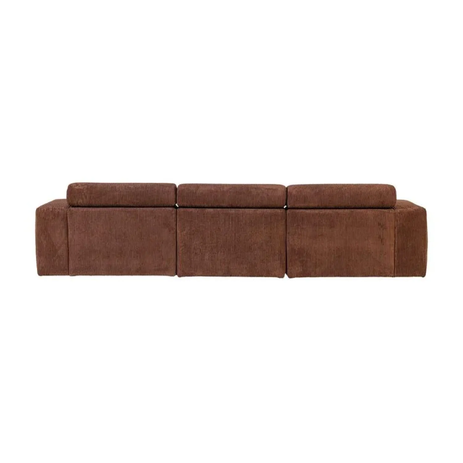 WOOOD Loungebanken|Novi Chaise Longue Bank Links Ribstof Terra