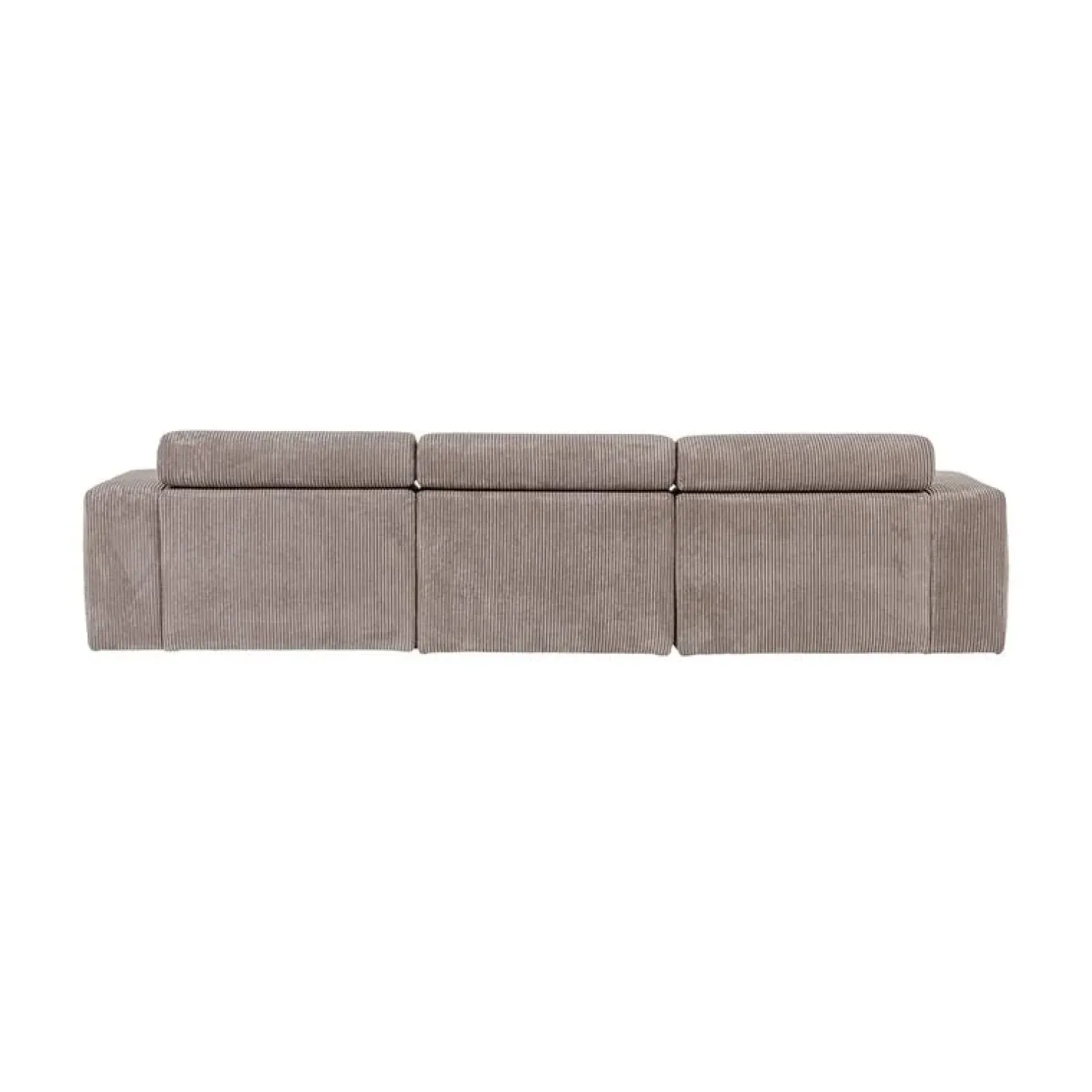 WOOOD Loungebanken|Novi Chaise Longue Bank Links Ribstof Zand