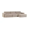 WOOOD Loungebanken|Novi Chaise Longue Bank Rechts Naturel Melange