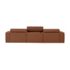 WOOOD Loungebanken|Novi Chaise Longue Bank Rechts Bouclé Terra