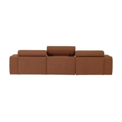 WOOOD Loungebanken|Novi Chaise Longue Bank Rechts Bouclé Terra