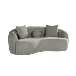 Label51 2,5 Zitsbanken|Novo 2,5 zits-Bank Stone stof