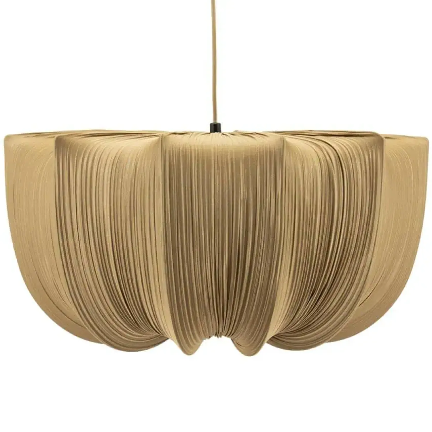By Boo Hanglampen|Nuvia 1-lichts Hanglamp Large Naturel 56cm